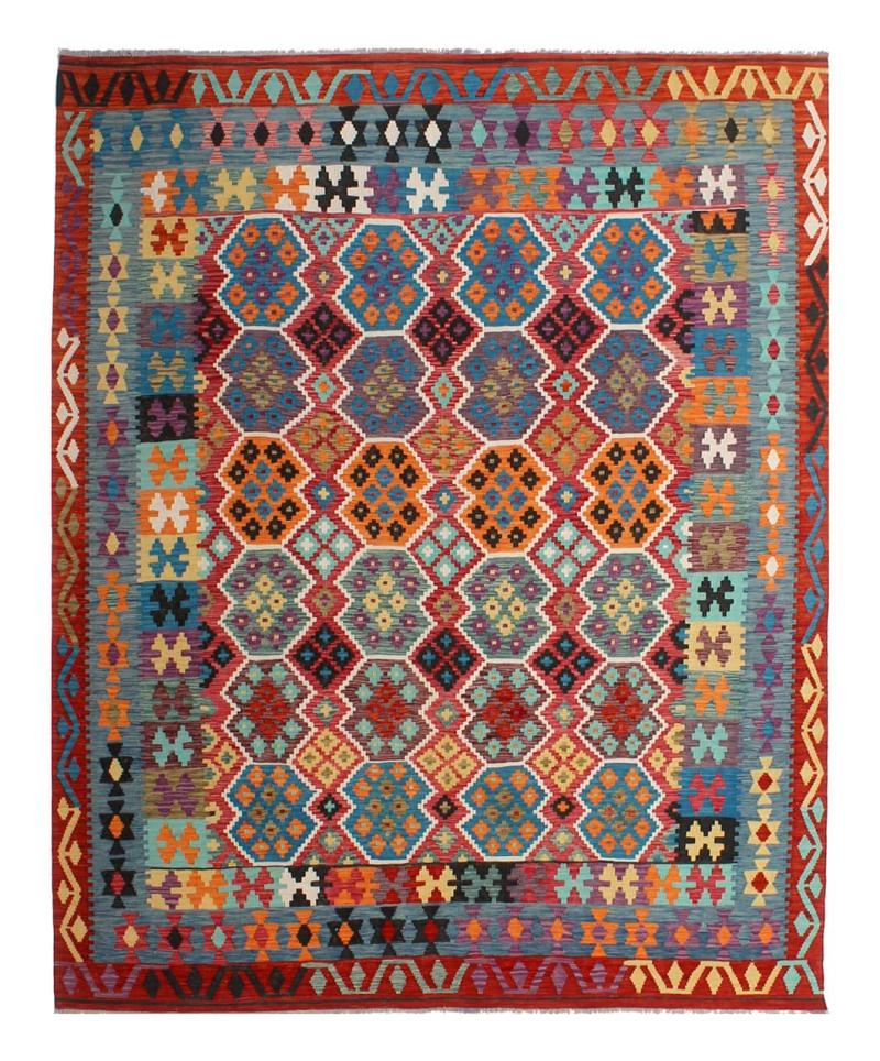 Dywan afgański Kilim Afghan 303x250 303x250, Dywan perski Ręcznie tkane