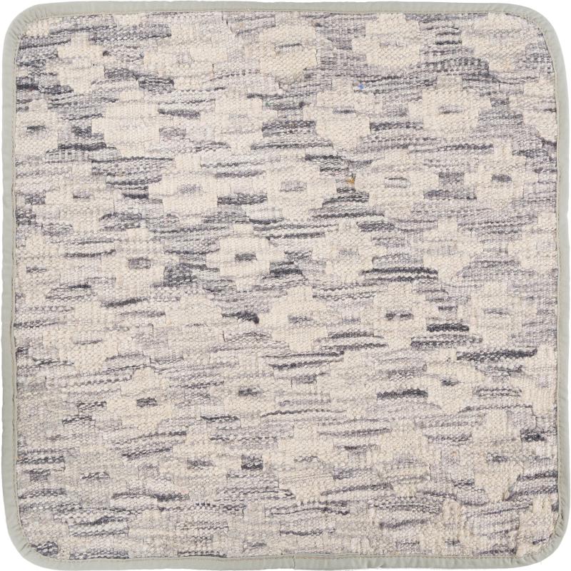 Afghan rug Kilim Afghan Cushion Cover 45x45 45x45, Persian Rug Knotted by hand