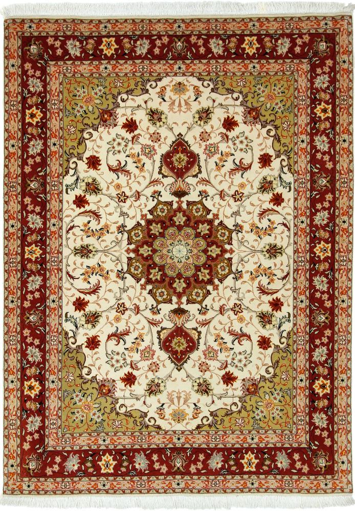 Tapete persa Tabriz 209x149 209x149, Tapete persa Atado à mão