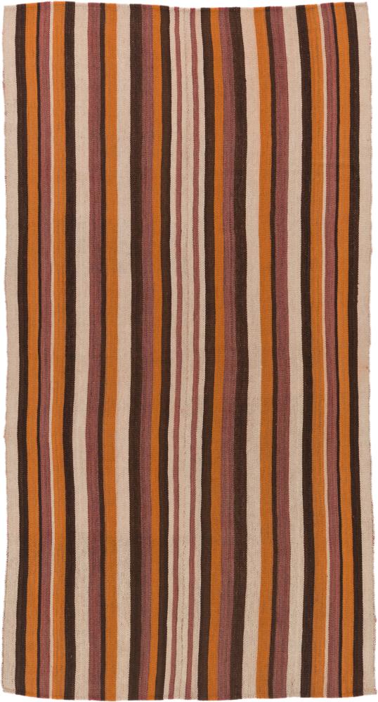 Tapis persan Kilim Fars 248x130 248x130, Tapis persan Tissé à la main