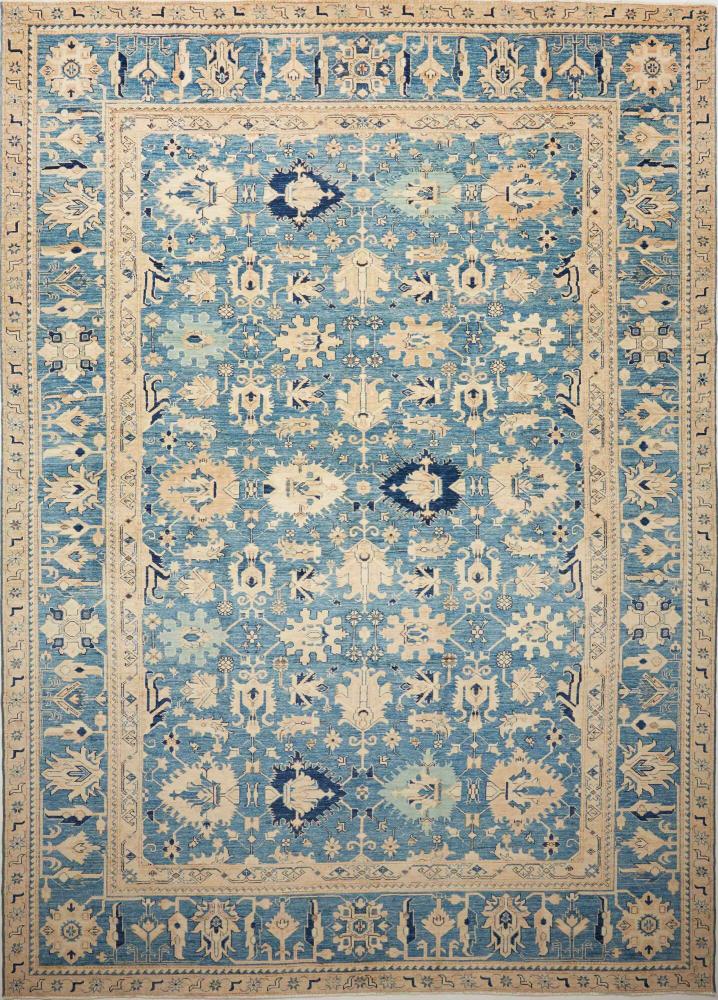 Pakistansk teppe Super Kazak 368x266 368x266, Persisk teppe Knyttet for hånd