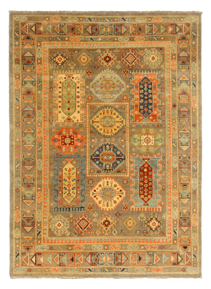 Afghanska mattan Kazak Ghazni 220x154 220x154, Persisk matta Knuten för hand