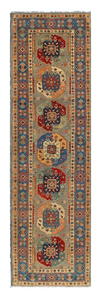 Pakistani rug Kazak 9'8"x2'10" 9'8"x2'10", Persian rug Hand-knotted