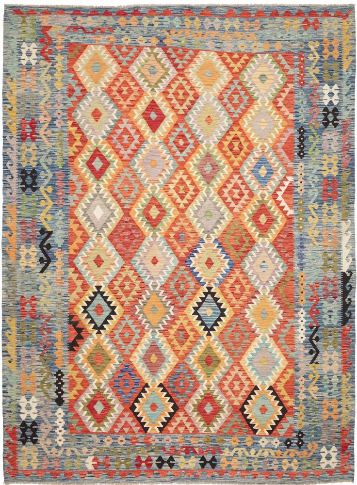Afghan rug Kilim Afghan 355x255 355x255, Persian Rug Woven by hand