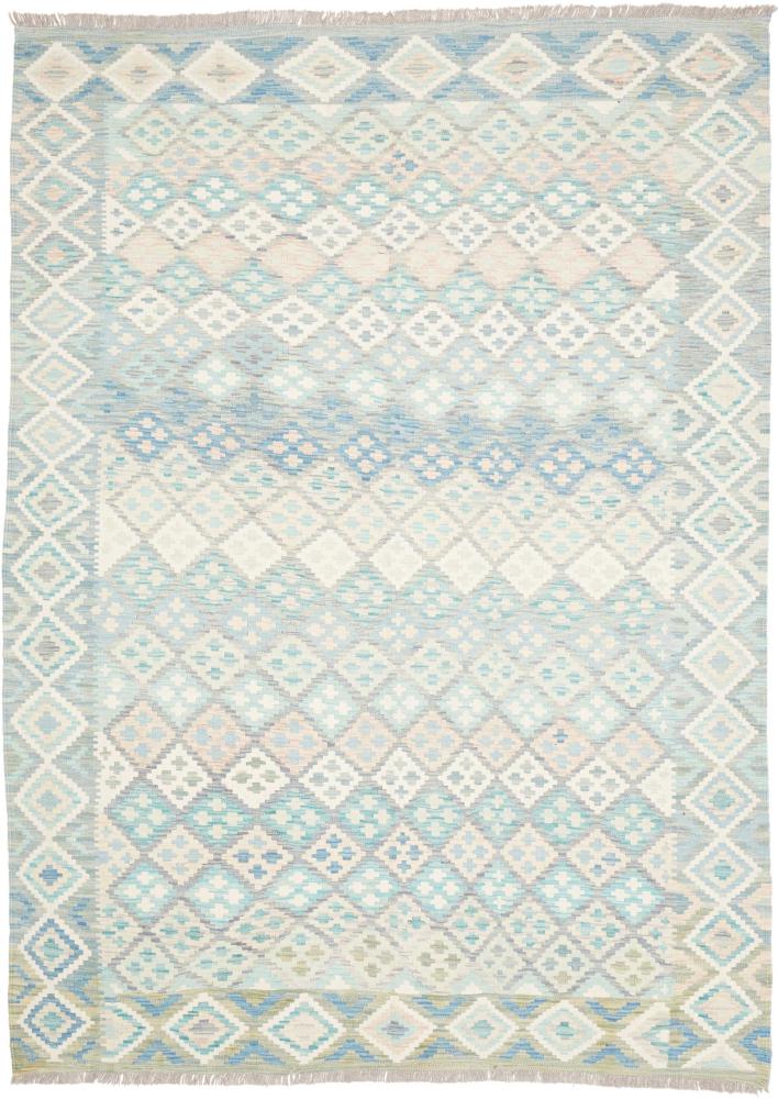 Afghanischer Teppich Kelim Afghan 251x181 251x181, Perserteppich Handgewebt