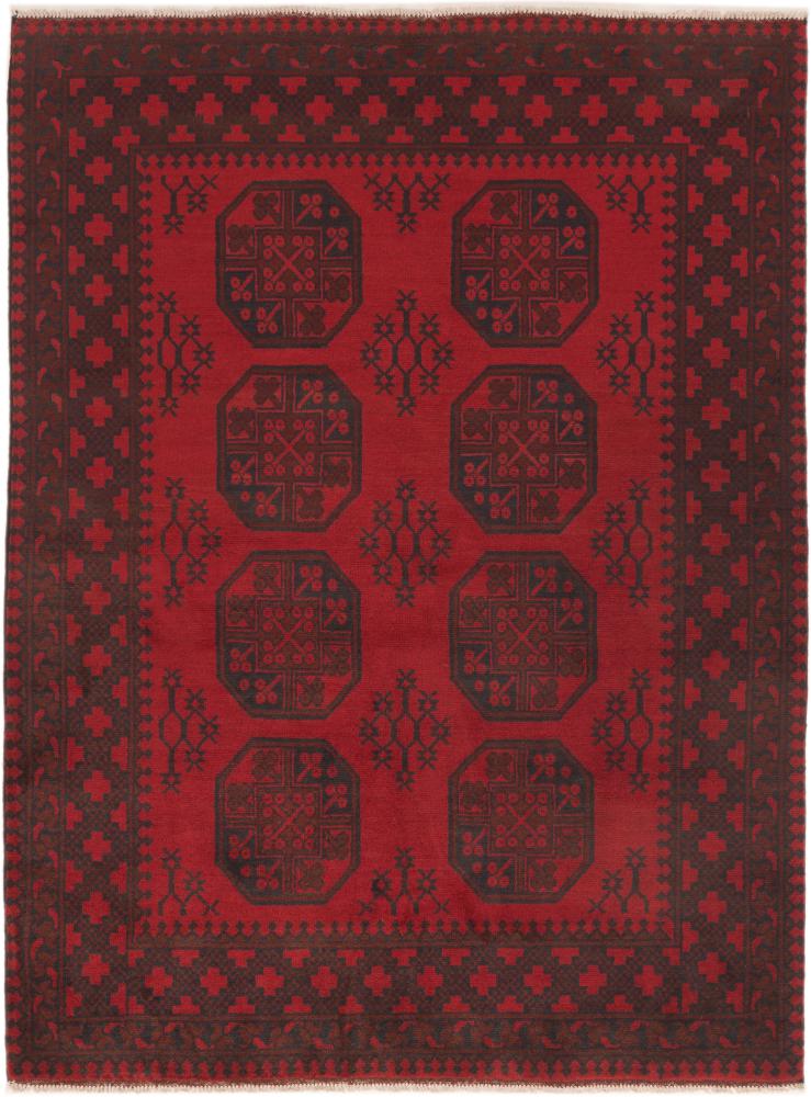 Tapete afegão Afegão Akhche 193x146 193x146, Tapete persa Atado à mão