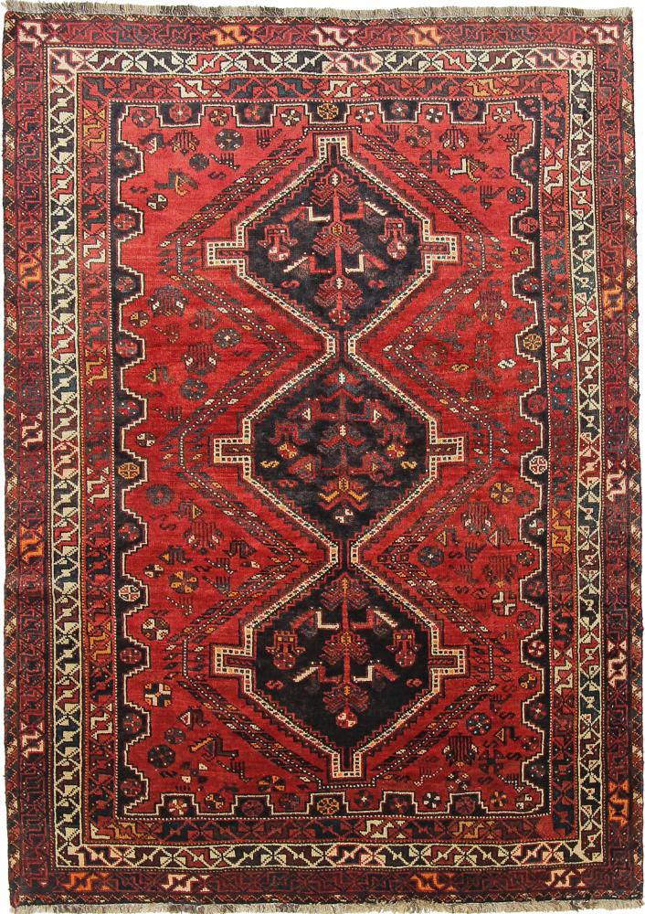 Persisk tæppe Ghashghai 249x171 249x171, Persisk tæppe Knyttet i hånden