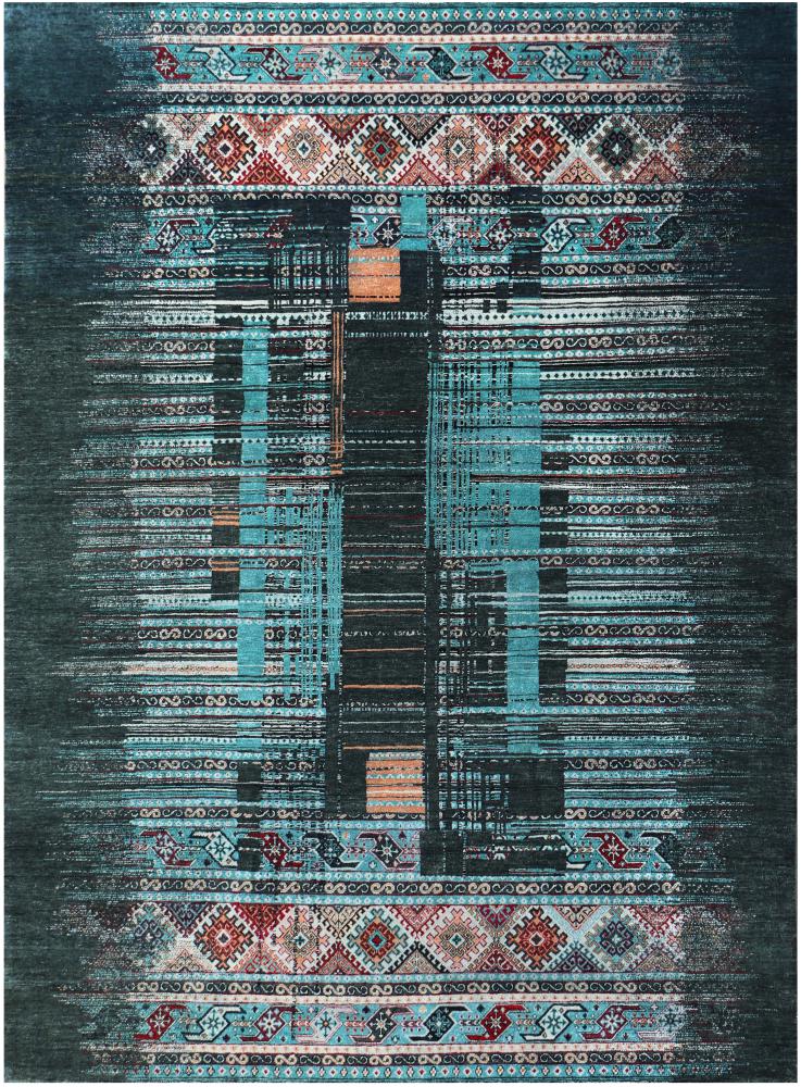 Tapis indien Sadraa 366x274 366x274, Tapis persan Noué à la main