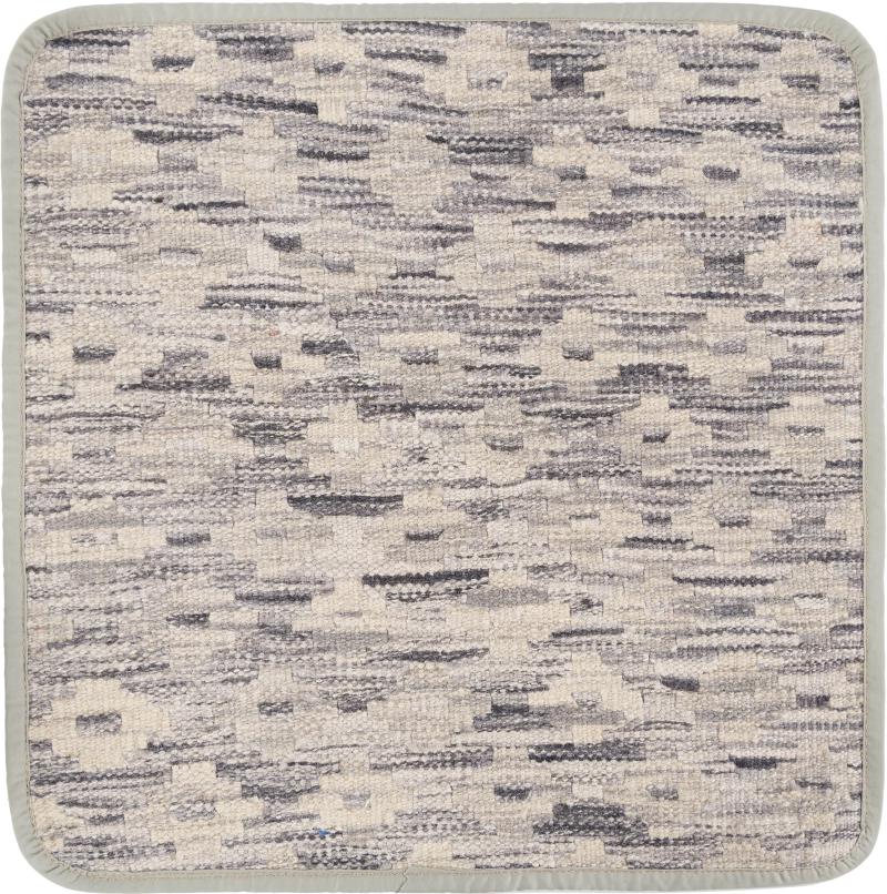 Afghan rug Kilim Afghan Cushion Cover 45x45 45x45, Persian Rug Knotted by hand