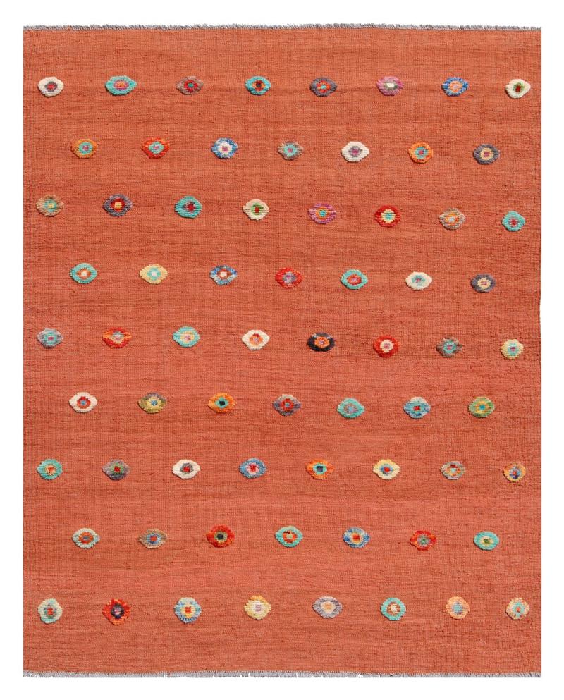 Alfombra afgana Kilim Afghan Nimbaft Edition 193x148 193x148, Alfombra persa Tejido a mano