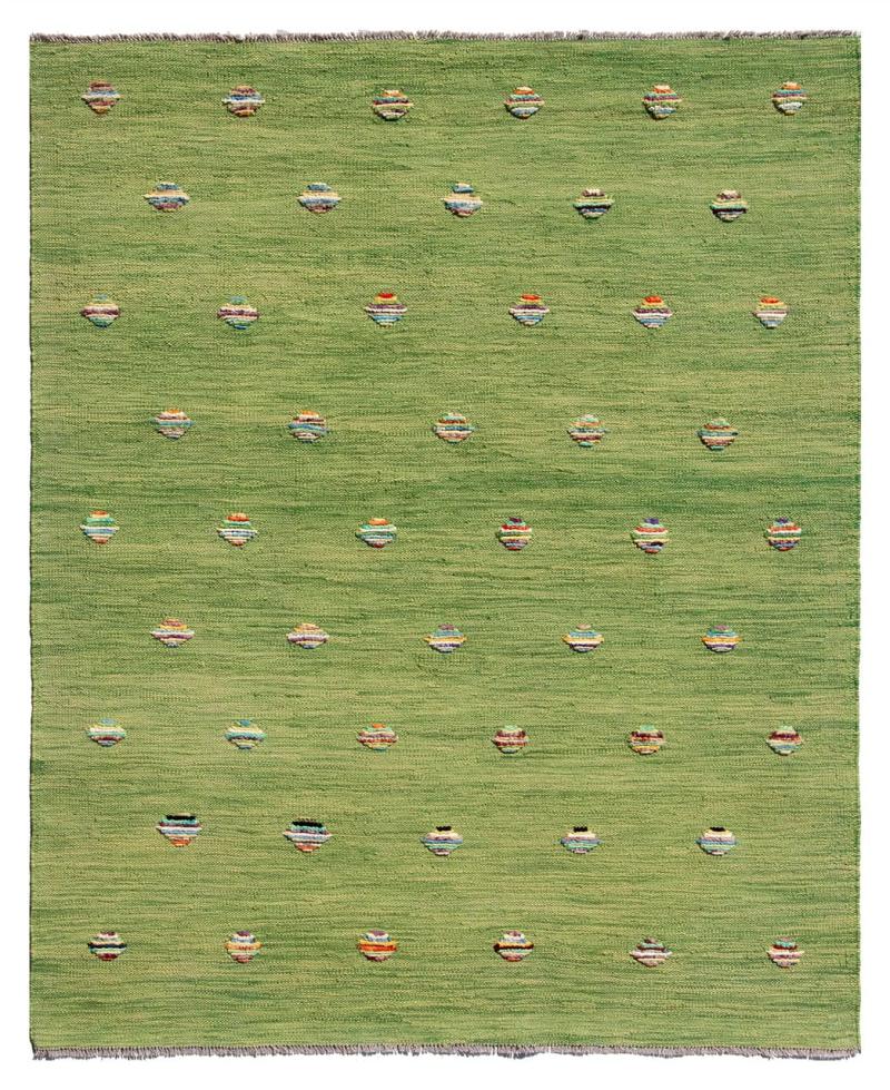 Alfombra afgana Kilim Afghan Nimbaft Edition 201x146 201x146, Alfombra persa Tejido a mano