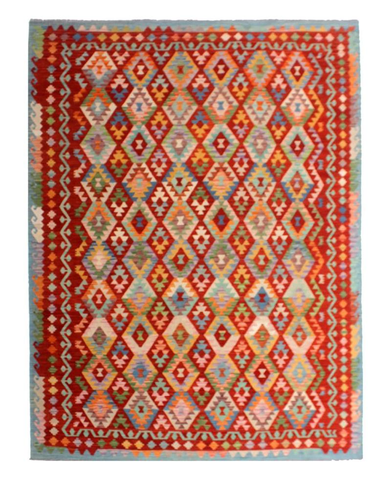 Afganistan-matto Kelim Afghan 342x249 342x249, Persialainen matto kudottu