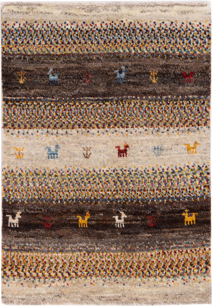 Alfombra persa Persia Gabbeh Nomad 84x60 84x60, Alfombra persa Anudado a mano