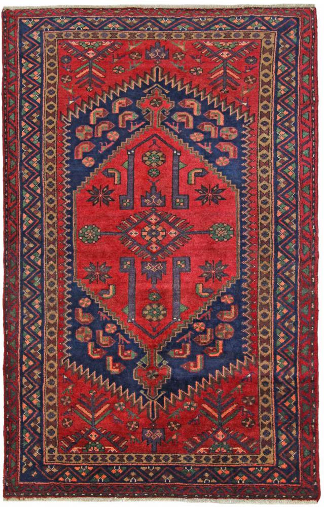 Persian Rug Hamadan 202x127 202x127, Persian Rug Knotted by hand