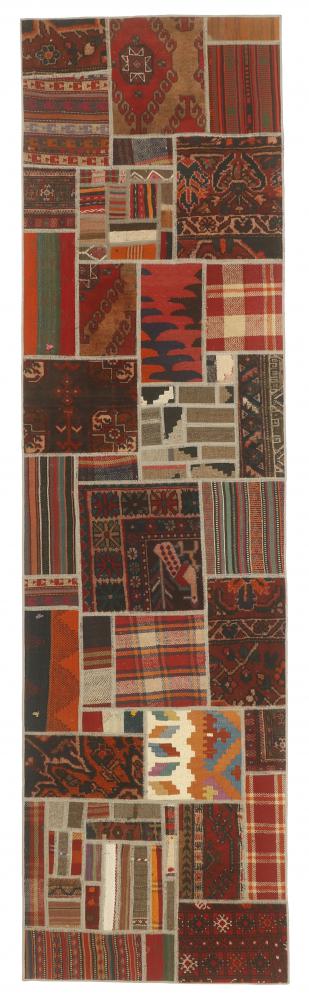 Tapete persa Kilim Patchwork 302x81 302x81, Tapete persa Tecido à mão