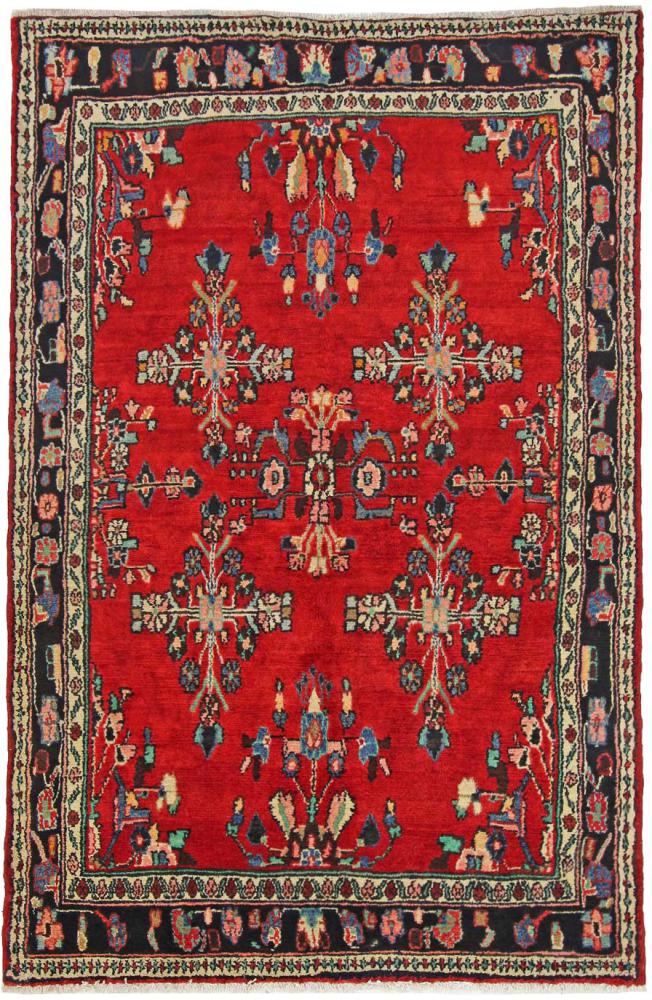Persian Rug Hamadan 207x133 207x133, Persian Rug Knotted by hand