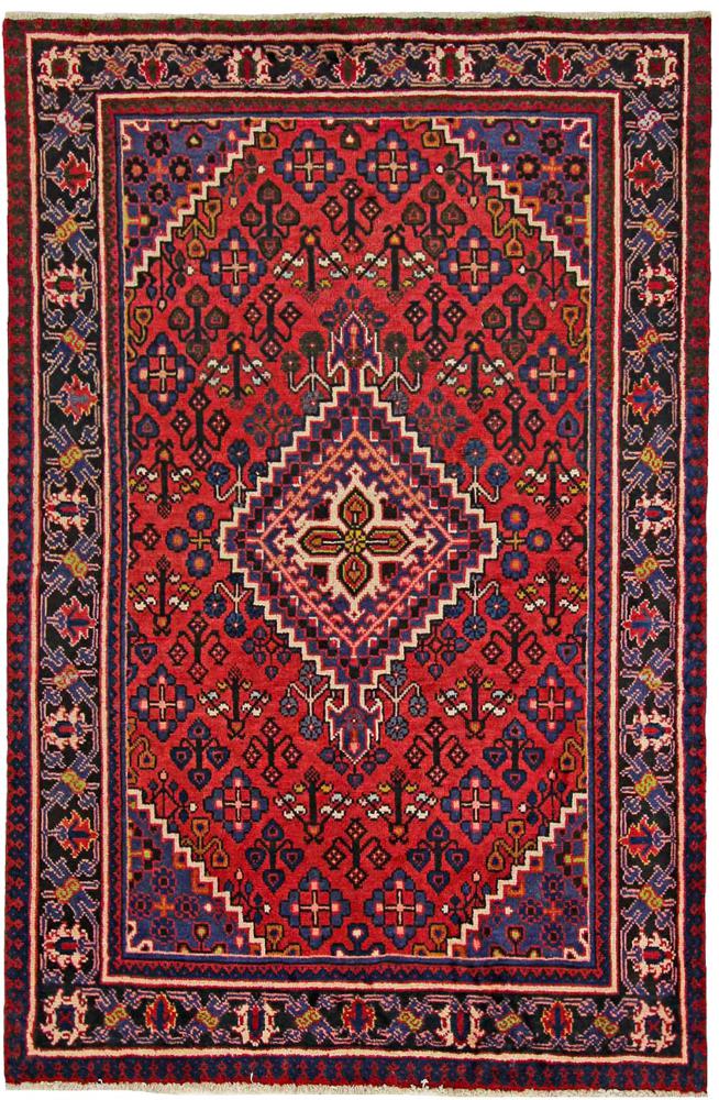 Persisk tæppe Joshaghan 214x139 214x139, Persisk tæppe Knyttet i hånden