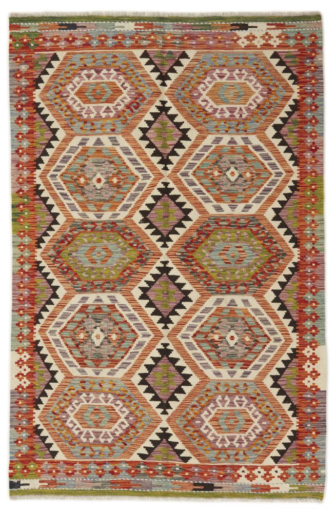 Afgán szőnyeg Kilim Afgán 187x124 187x124, Perzsa szőnyeg szőttesek
