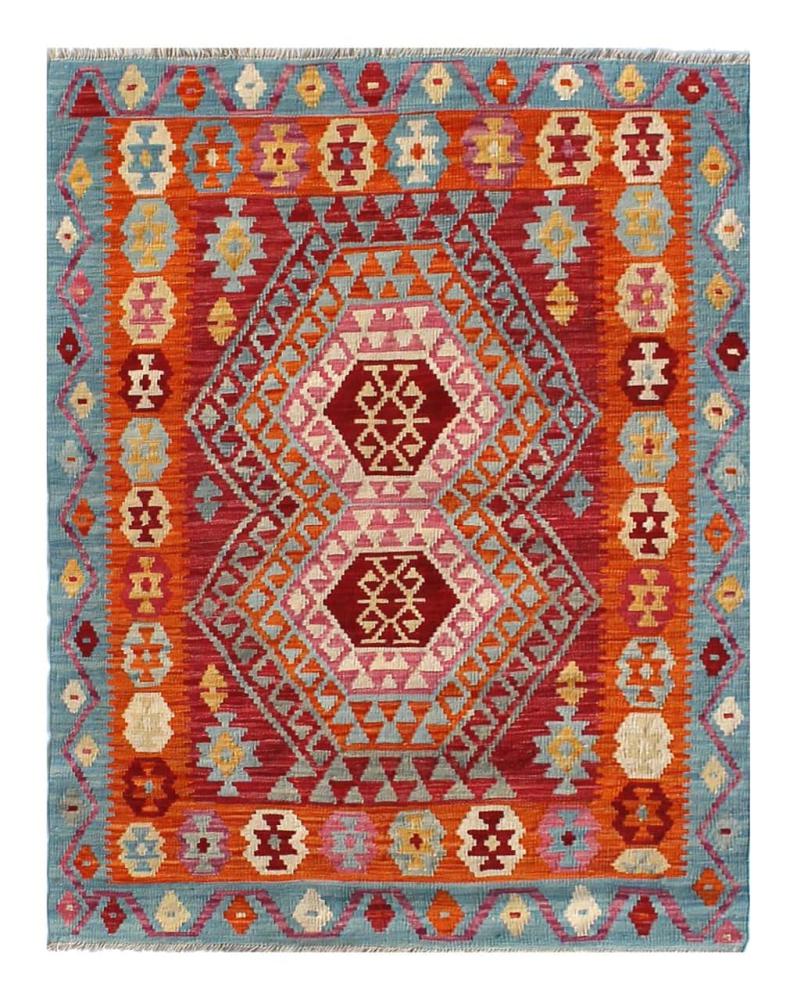 Covor afgan Chilim Afghan Kaudani 175x120 175x120, Covor persan Lucrate de mână