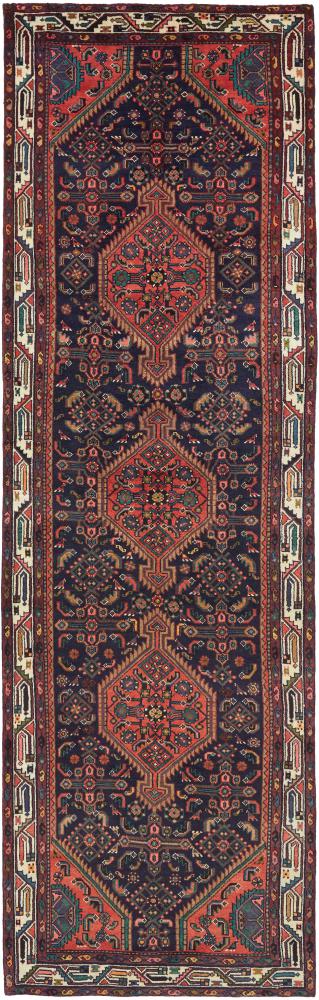 Persian Rug Hamadan 359x111 359x111, Persian Rug Knotted by hand