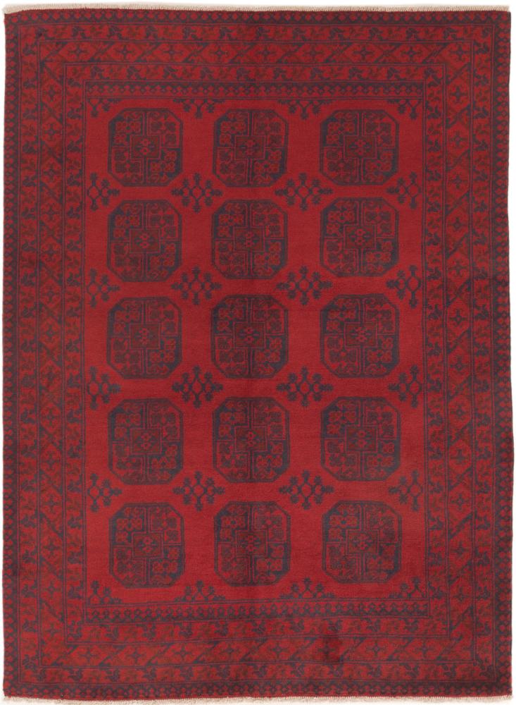 Tapete afegão Afegão Akhche 196x148 196x148, Tapete persa Atado à mão