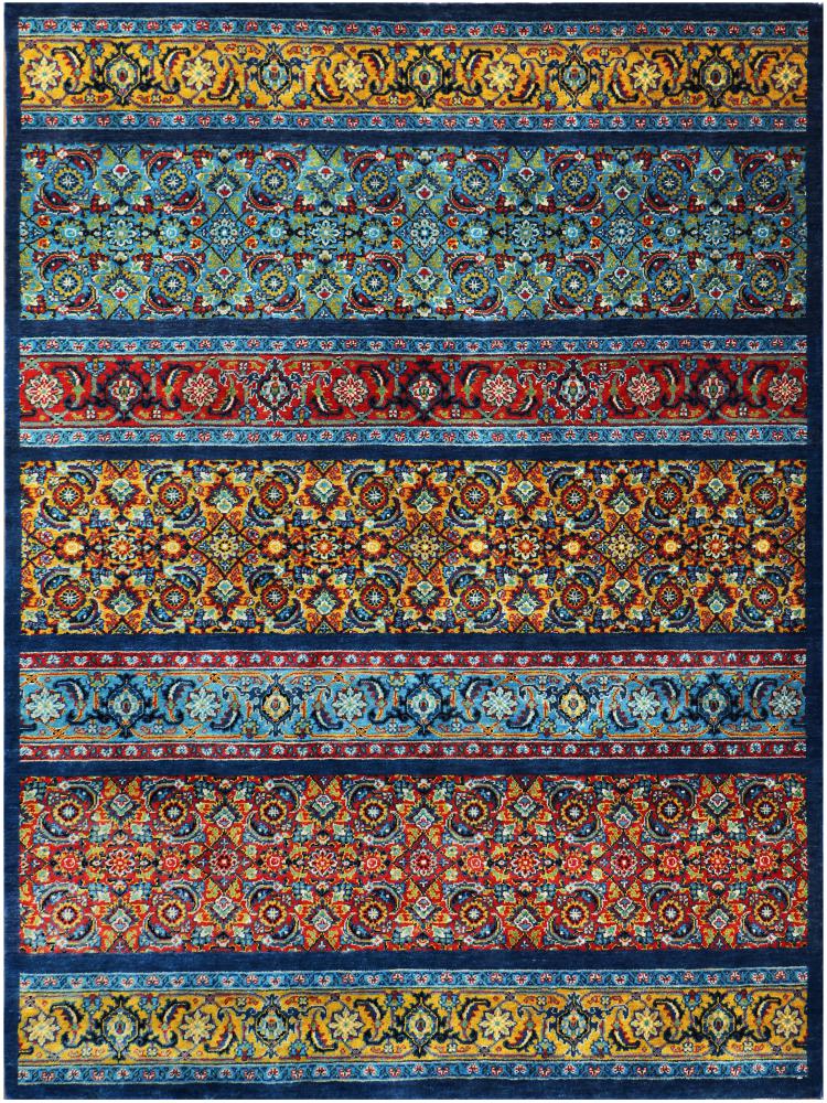 Indischer Teppich Sadraa 175x217 175x217, Perserteppich Handgeknüpft