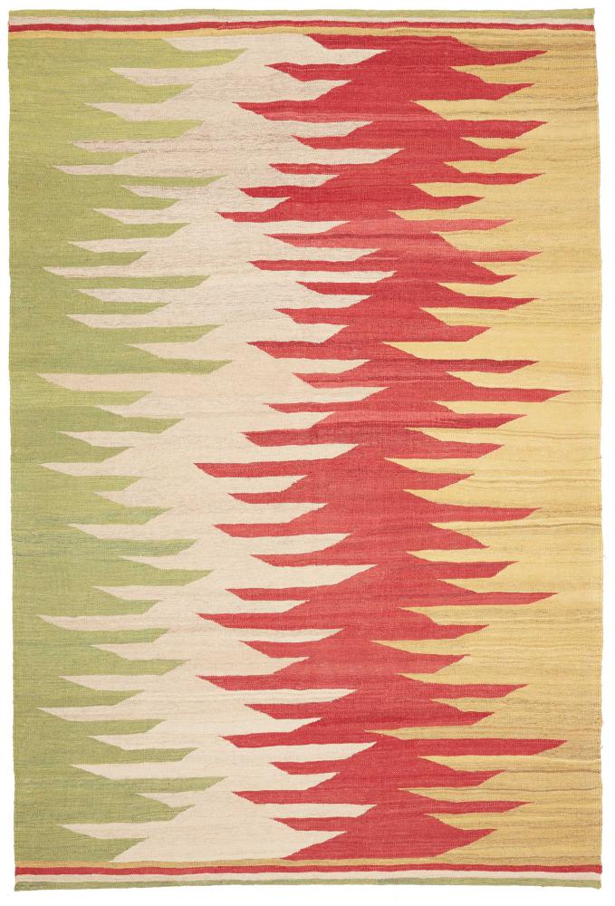 Persisk tæppe Kelim Fars 273x183 273x183, Persisk tæppe Håndvævet