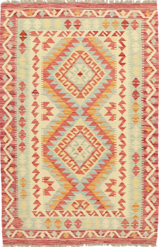 Tapete afegão Kilim Afegão Heritage 151x100 151x100, Tapete persa Tecido à mão