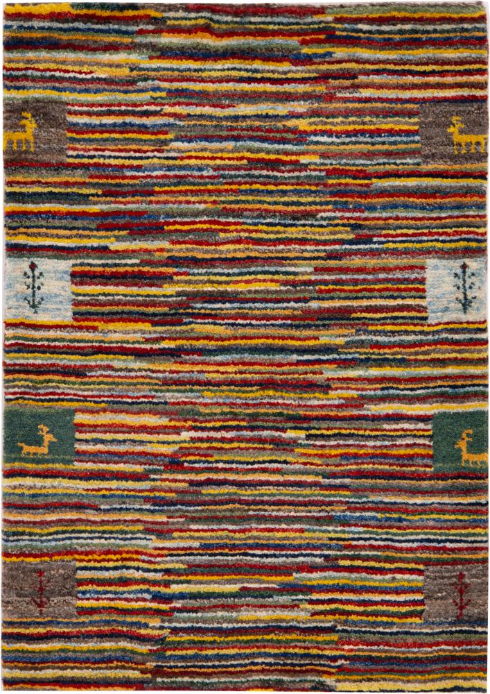 Alfombra persa Persia Gabbeh Nomad 89x62 89x62, Alfombra persa Anudado a mano