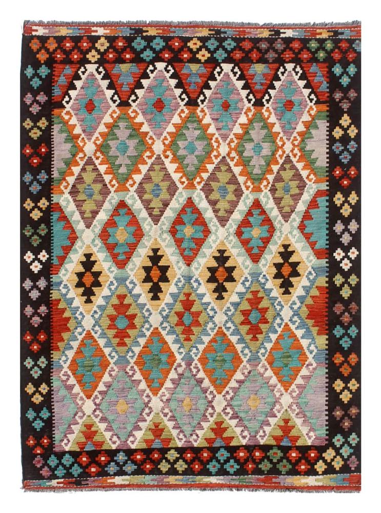 Tappeto Afgano Kilim Afghan 241x176 241x176, Tappeto persiano Tessuto a mano
