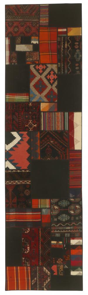 Perzsa szőnyeg Kilim Patchwork 302x81 302x81, Perzsa szőnyeg szőttesek