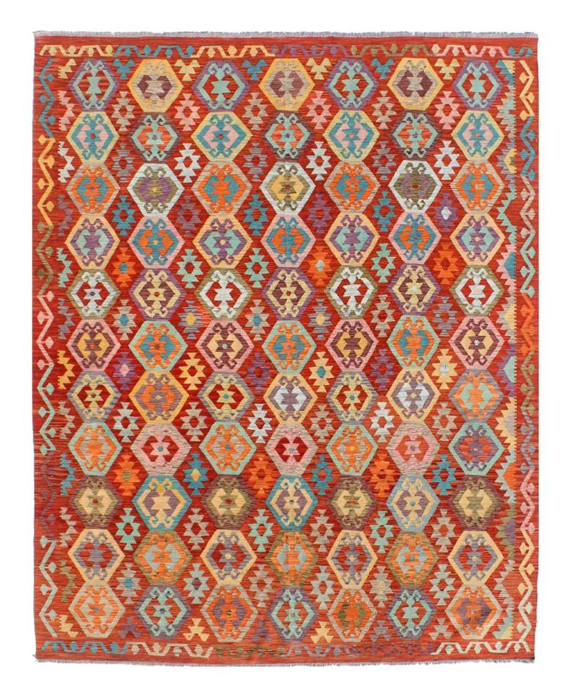 Tappeto Afgano Kilim Afghan 302x256 302x256, Tappeto persiano Tessuto a mano
