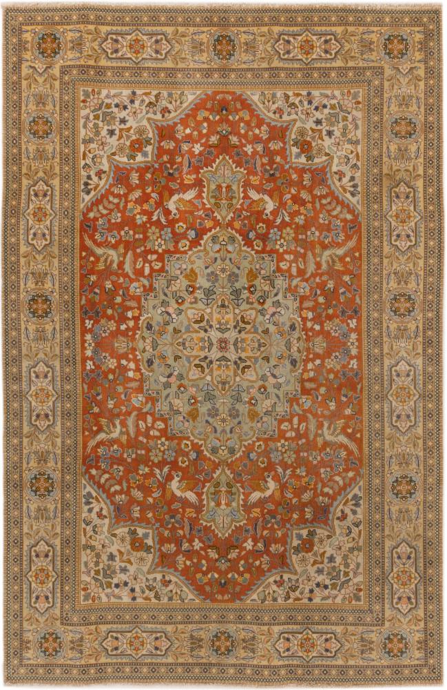 Tapete persa Tabriz Patina 277x181 277x181, Tapete persa Atado à mão