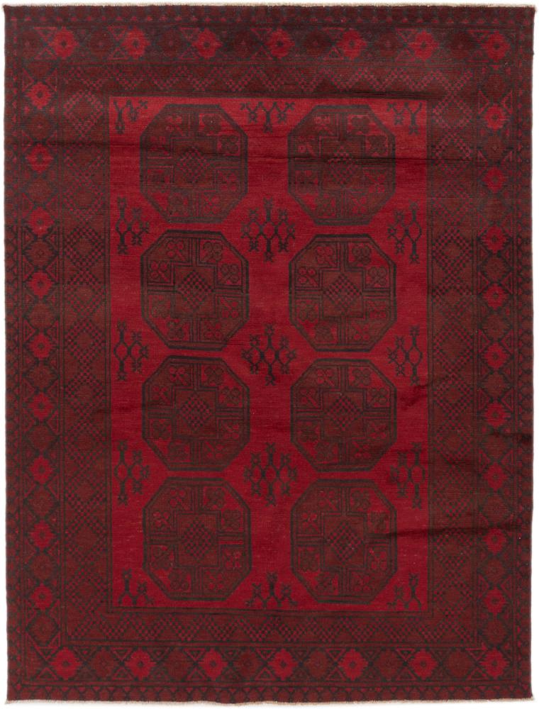 Tapete afegão Afegão Akhche 195x148 195x148, Tapete persa Atado à mão