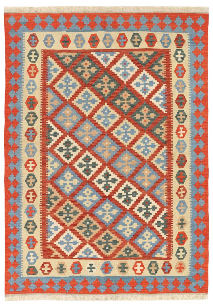 Persian Rug Kilim Fars 210x152 210x152, Persian Rug Woven by hand