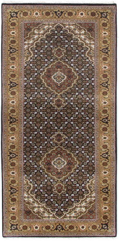 Tapis indien Tabriz 206x82 206x82, Tapis persan Noué à la main
