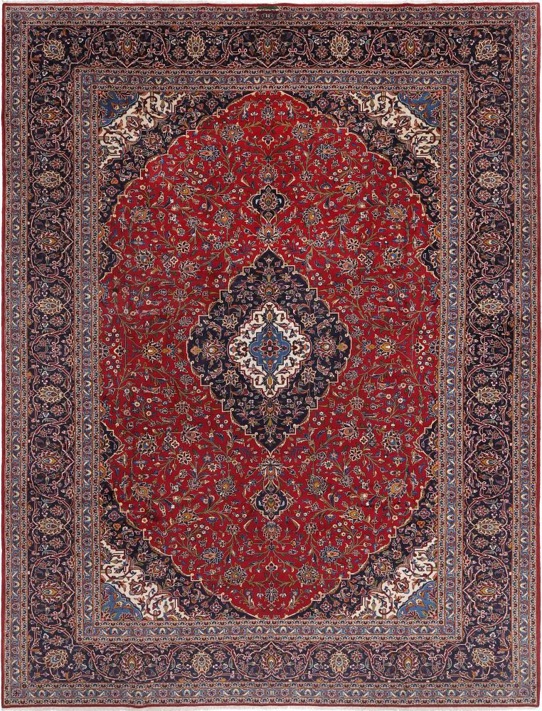 Persian Rug Keshan Ardekan 15'1"x11'6" 15'1"x11'6", Persian Rug Knotted by hand