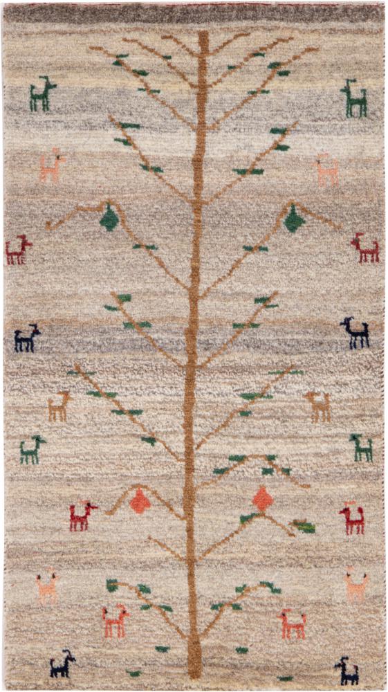 Tapis persan Persan Gabbeh Nomad 101x54 101x54, Tapis persan Noué à la main