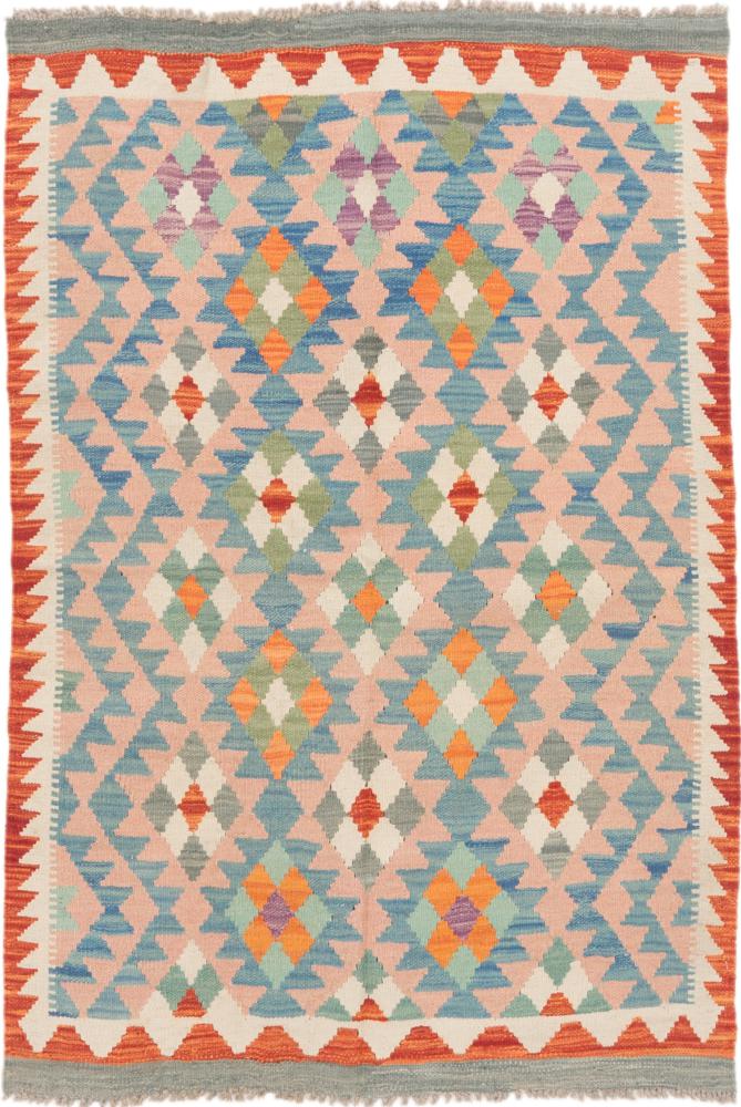 Tapete afegão Kilim Afegão 152x104 152x104, Tapete persa Tecido à mão