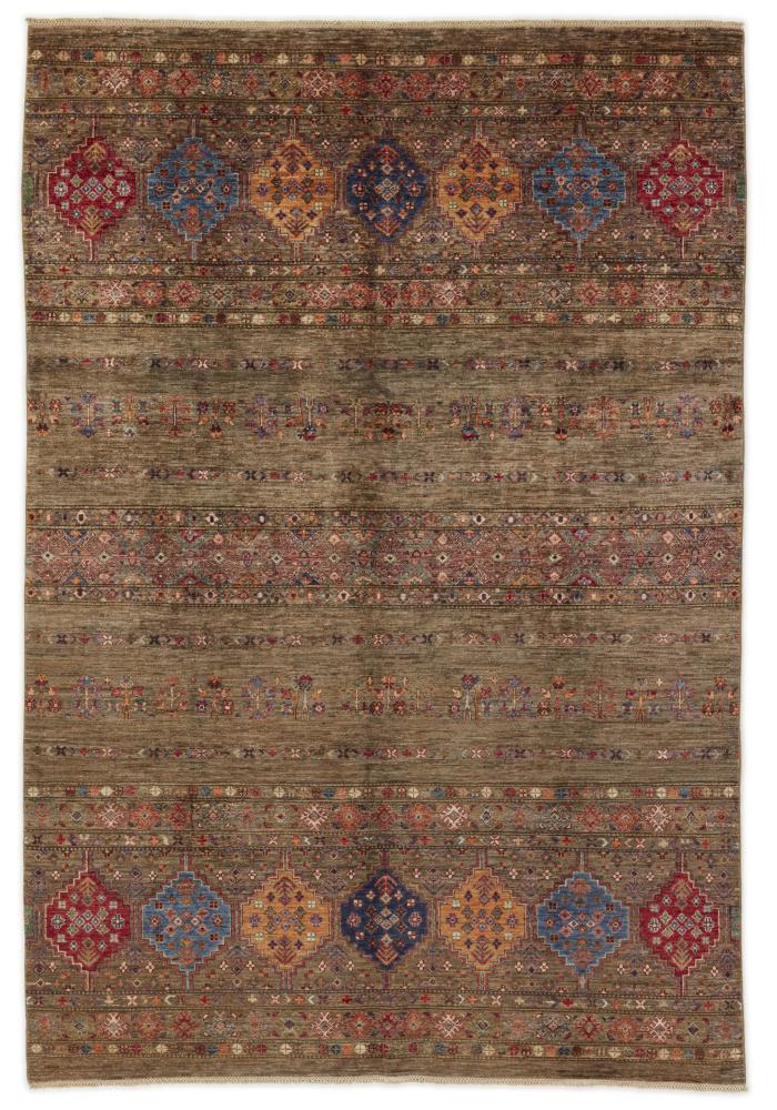 Pakistanilainen matto Arijana Shaal 296x204 296x204, Persialainen matto Solmittu käsin