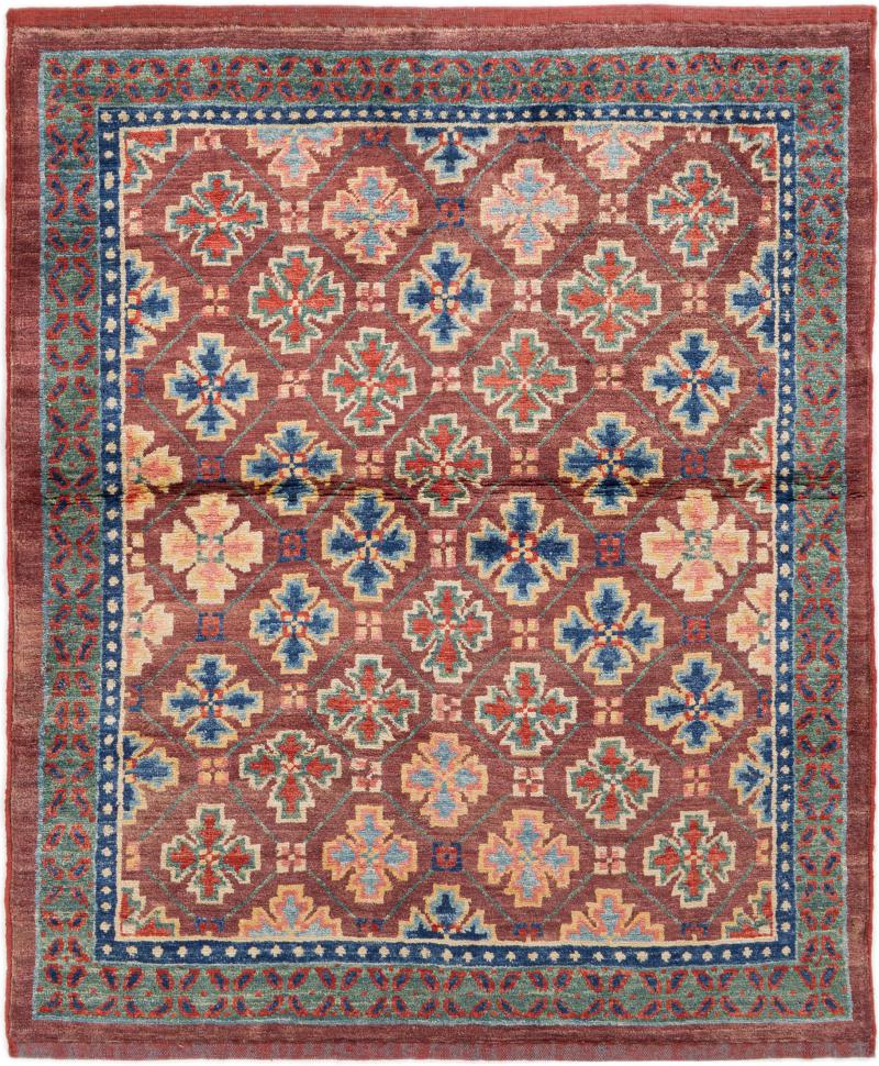 Covor persan Persia Gabbeh Loribaft Z 142x117 142x117, Covor persan Lucrate de mână