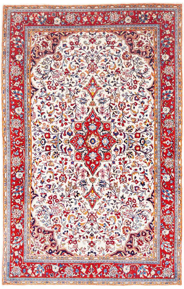 Tapis persan Sarough 203x129 203x129, Tapis persan Noué à la main