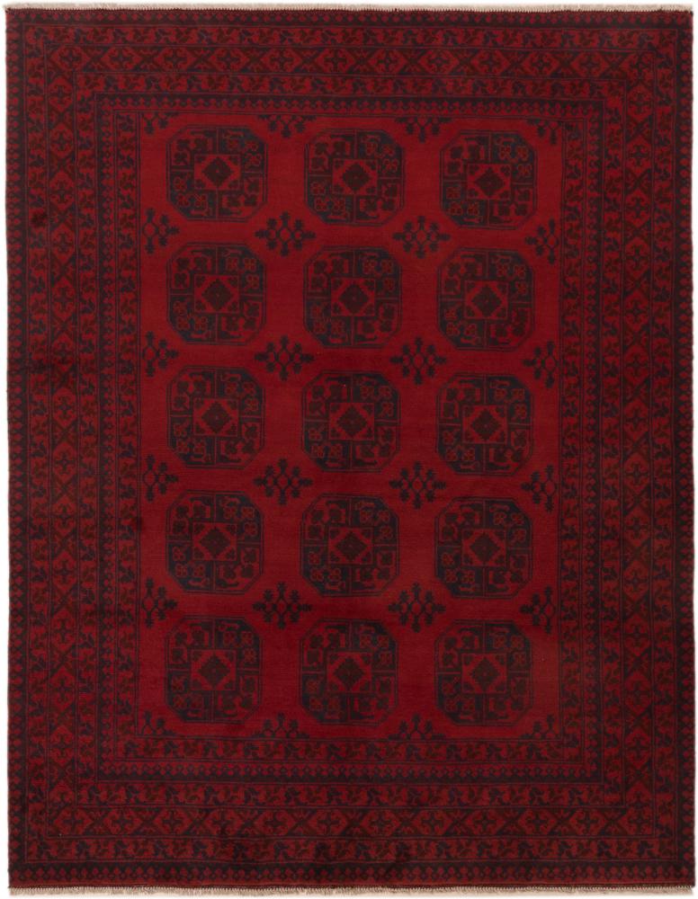 Tapete afegão Afegão Akhche 196x153 196x153, Tapete persa Atado à mão