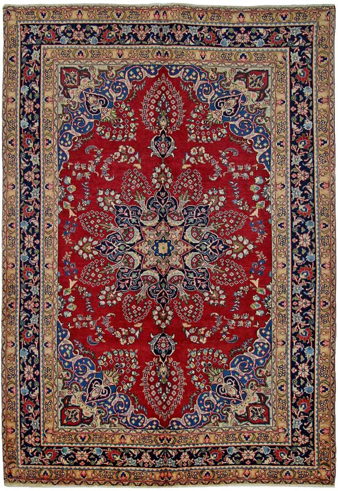 Persian Rug Mashhad 283x196 283x196, Persian Rug Knotted by hand
