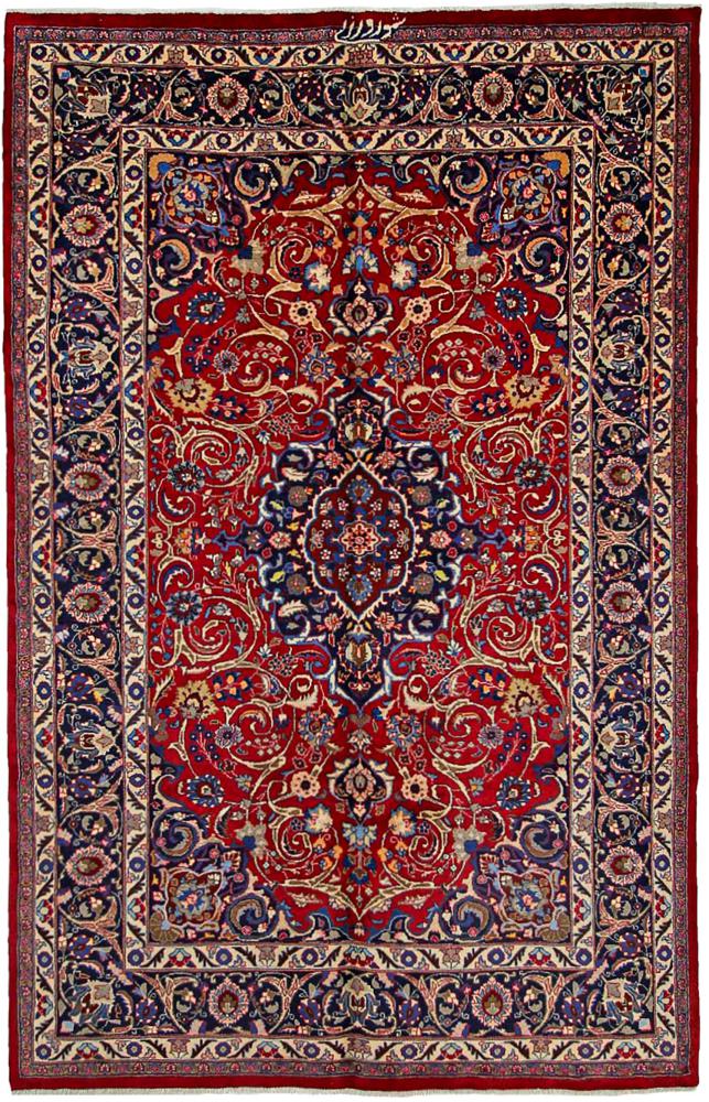 Persisk tæppe Mashhad 303x195 303x195, Persisk tæppe Knyttet i hånden