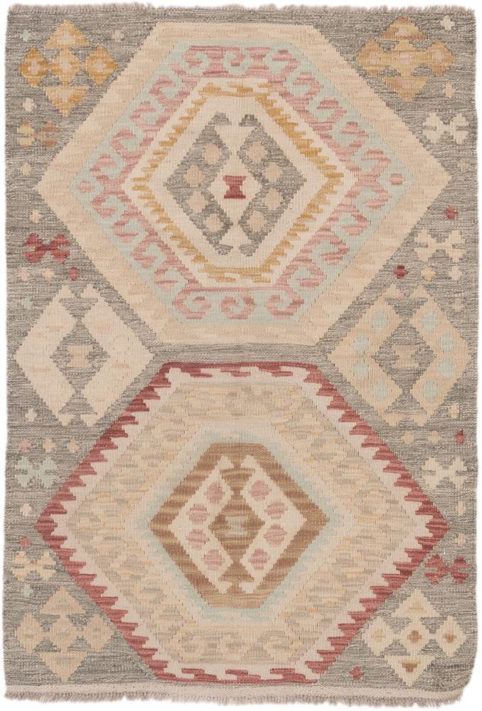 Tapete afegão Kilim Afegão Antigo 121x83 121x83, Tapete persa Tecido à mão