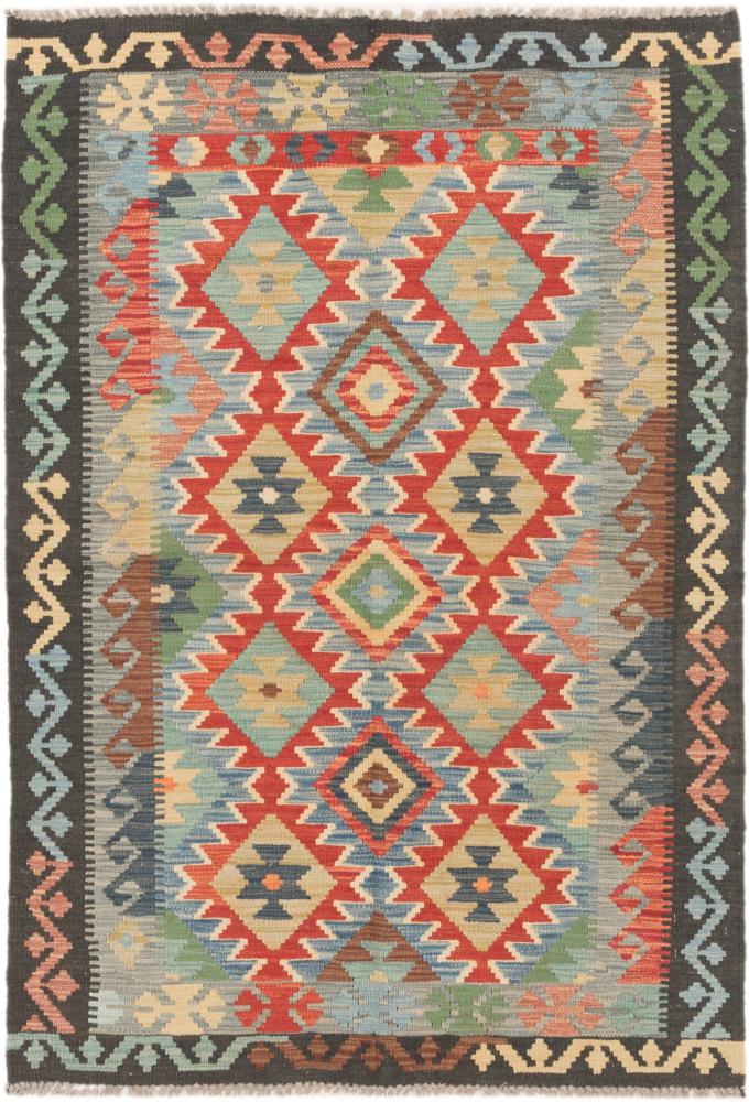 Tapete afegão Kilim Afegão 159x100 159x100, Tapete persa Tecido à mão