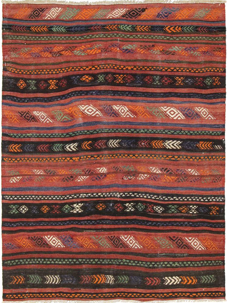 Tapete persa Kilim Fars 182x138 182x138, Tapete persa Tecido à mão