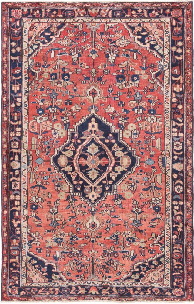 Persian Rug Hamadan 196x125 196x125, Persian Rug Knotted by hand