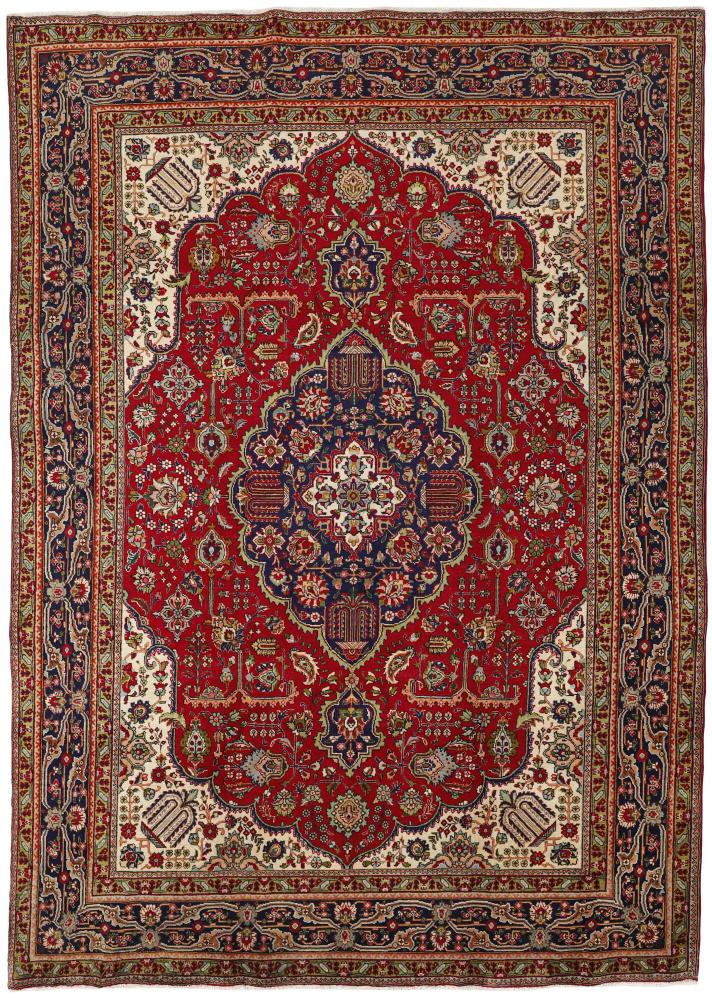 Tapete persa Tabriz 346x250 346x250, Tapete persa Atado à mão